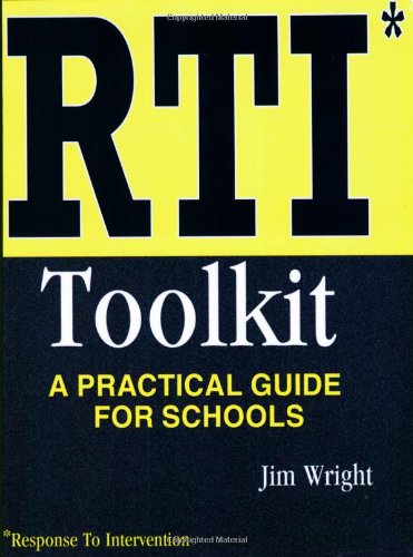 Imagen de archivo de RTI Toolkit: A Practical Guide for Schools a la venta por Orion Tech