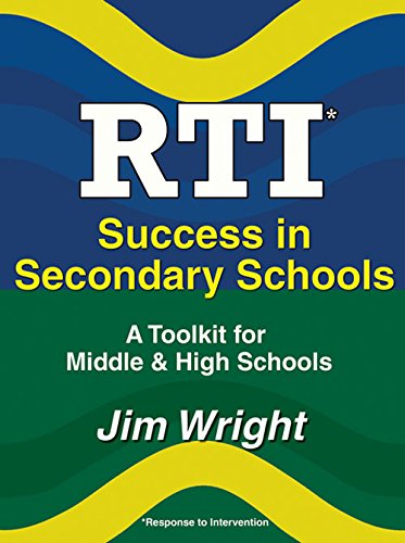 Stock image for RTI Success in Secondary Schools for sale by Half Price Books Inc.