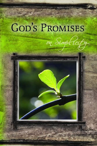 Beispielbild fr God's Promises on Simplicity zum Verkauf von Wonder Book