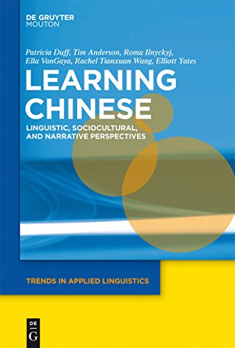 Stock image for Learning Chinese: Linguistic, Sociocultural, and Narrative Perspectives (Trends in Applied Linguistics [TAL], 5) for sale by Lucky's Textbooks