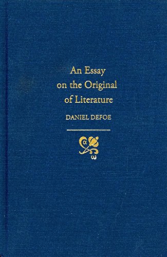 Imagen de archivo de An Essay on the Original of Literature a la venta por ThriftBooks-Dallas