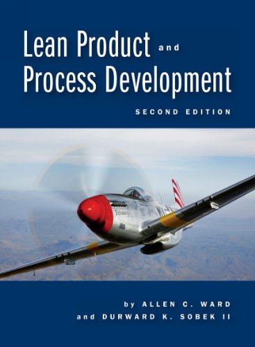 Beispielbild fr Lean Product and Process Development zum Verkauf von Blackwell's