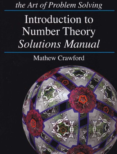 Stock image for Introduction to Number Theory Solutions Manual for sale by GreatBookPrices