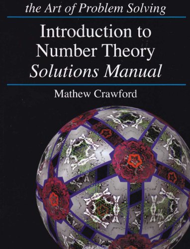 Stock image for Introduction to Number Theory Solutions Manual for sale by New Legacy Books