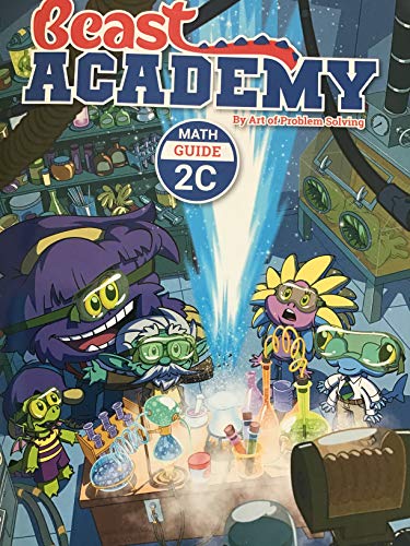 Beispielbild fr AoPS 2-Book Set : Art of Problem Solving Beast Academy 2C Guide and Practice 2-Book Set zum Verkauf von Goodwill