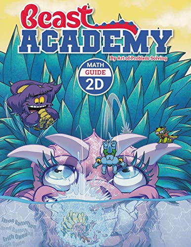 Beispielbild fr Art of Problem Solving Beast Academy 2D Guide and Practice 2-Book Set zum Verkauf von Books From California