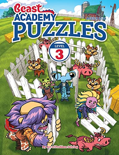 Beispielbild fr Beast Academy Puzzles 3 zum Verkauf von Blindpig Books