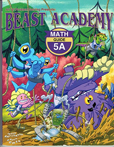 Beispielbild fr Art of Problem Solving Presents: Beast Academy Math Guide 5A zum Verkauf von BooksRun