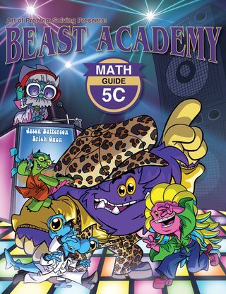 Imagen de archivo de Art of Problem Solving Beast Academy Guide Book 5C a la venta por Seattle Goodwill