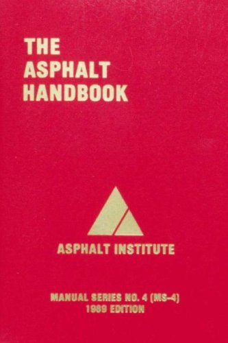 Beispielbild fr The Asphalt Handbook (Manual) zum Verkauf von HPB Inc.