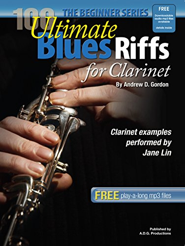 9781934163375: 100 Ultimate Blues Riffs for Clarinet Beginner Level Book/downloadable audio files