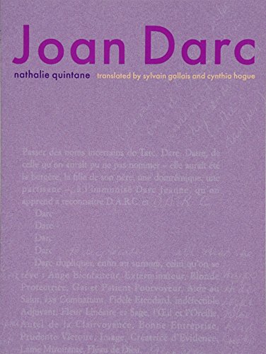 Stock image for Joan Darc Format: Paperback for sale by INDOO