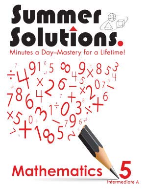 Imagen de archivo de Summer Solutions Math Workbook (Intermediate A) a la venta por ThriftBooks-Atlanta