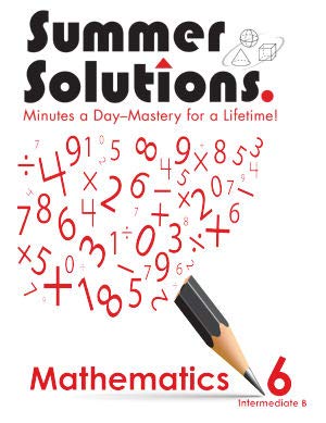 Beispielbild fr Summer Solutions Math Workbook (Intermediate B) zum Verkauf von Goodwill Books