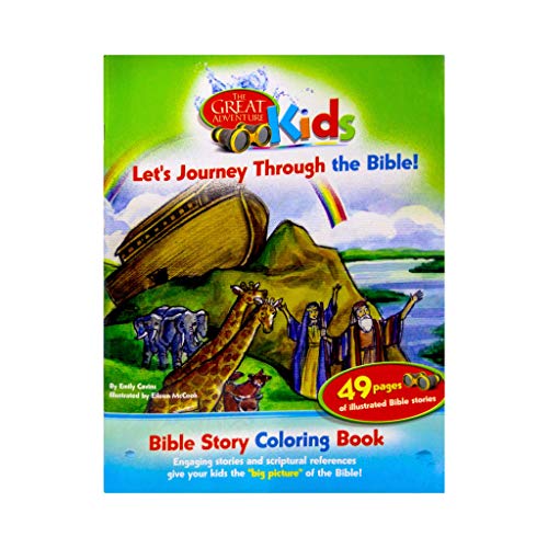 The Great Adventure Kids Bible Story Coloring Book: Let's Journey Through the Bible! (The Great Adventures Kids) (9781934217641) by Emily Cavins