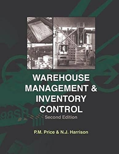 Beispielbild fr Warehouse Management and Inventory Control zum Verkauf von BooksRun