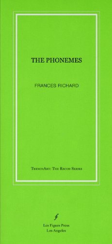 The Phonemes (Trenchart: the Recon Series, 5) (9781934254325) by Richard, Frances