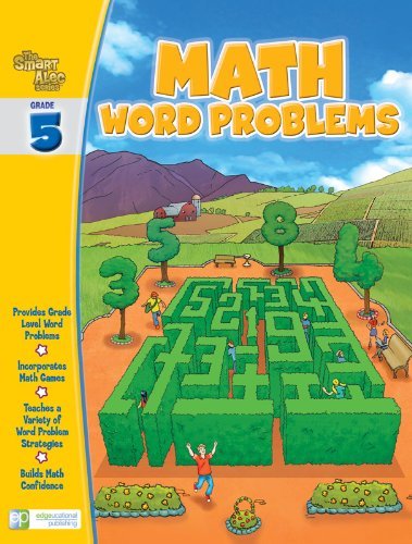 Beispielbild fr Math Word Problems (Problem Solving): Grade 5 (The Smart Alec Series) zum Verkauf von BooksRun