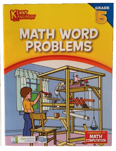 Beispielbild fr Kenny Kangaroo Math Word Problems Grade 5 zum Verkauf von Wonder Book