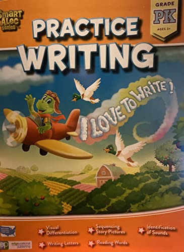 Stock image for Smart Alec Grade Pre-K Writing Wipe-Off Workbook (Smart Alec Series Educational Workbooks) for sale by SecondSale