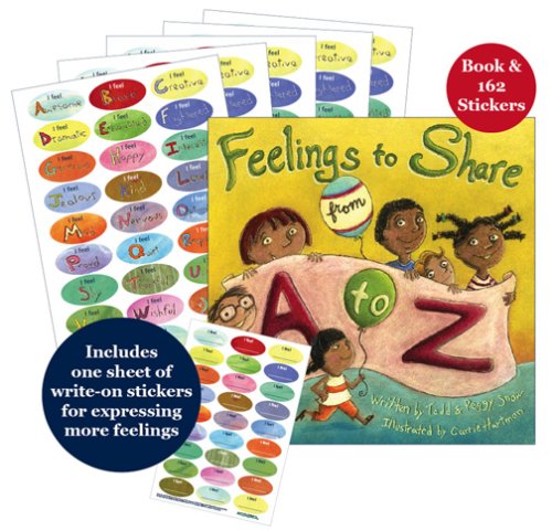 9781934277201: Feelings to Share from A to Z Book & Stickers