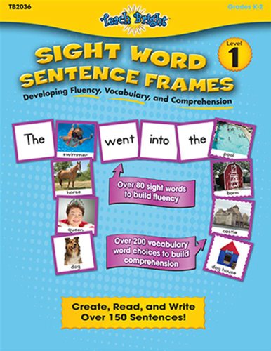 Stock image for Sight Word Sentence Frames Level 1 (Grades K-2) for sale by SecondSale