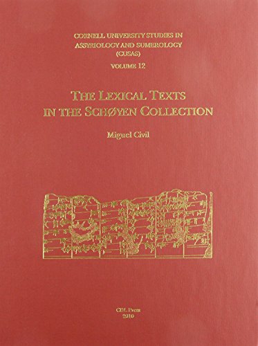 Beispielbild fr The Lexical Texts in the Schoyen Collection: Vol 12 zum Verkauf von Revaluation Books