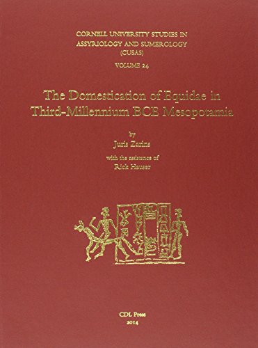 9781934309513: CUSAS 24: The Domestication of Equidae in Third-Millennium BCE Mesopotamia (CUSAS: Cornell University Studies in Assyriology and Sumerology)