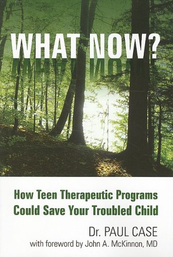 Stock image for What Now?: How Teen Therapeutic Programs Could Save Your Troubled Child for sale by Ergodebooks