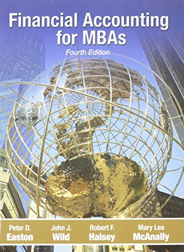 Imagen de archivo de Financial Accounting for Mbas a la venta por SecondSale