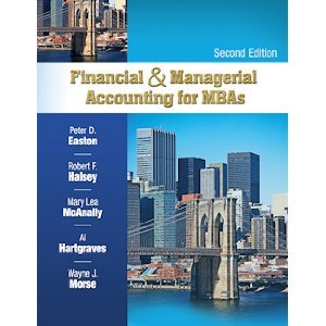 Stock image for Financial Managerial Accounting For MBAS 2nd Second edition byHalsey for sale by GoodwillNI