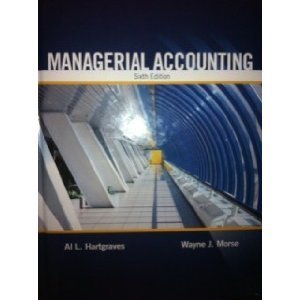 Stock image for Managerial Accounting for sale by Better World Books