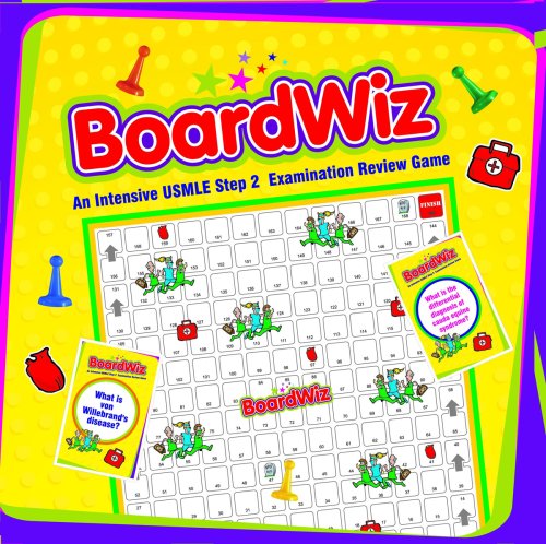 BoardWiz: An Interactive Board Game for USMLE Step 2 Review, Containing 2000 Flash Cards (9781934323144) by Paul D.; M.D. Chan