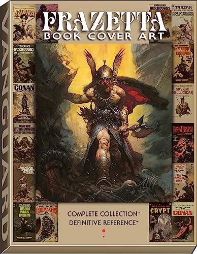 Stock image for Frazetta Book Cover Art: The Definitive Reference (Definitive Reference Series, 3) for sale by Books Unplugged