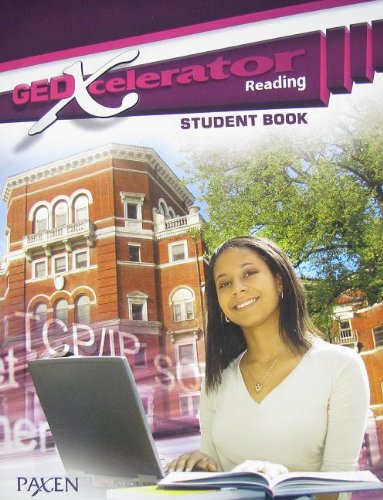 GED Xcelerator: Reading, Student Book