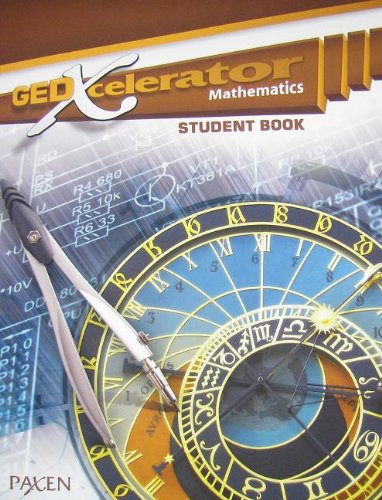 Stock image for GED Xcelerator Math Student Book for sale by Better World Books