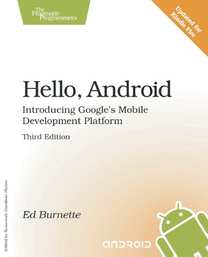 9781934356562: Hello, Android Publisher: Pragmatic Bookshelf 3th (third) edition Text Only