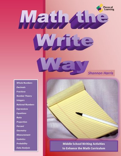 Math the Write Way (9781934358245) by Shannon Harris