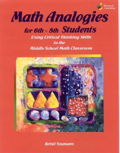 Stock image for Math Analogies for 6th-8th Grade Students for sale by Allied Book Company Inc.