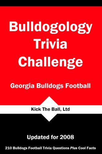 Stock image for Bulldogology Trivia Challenge: Georgia Bulldogs Football for sale by ThriftBooks-Dallas