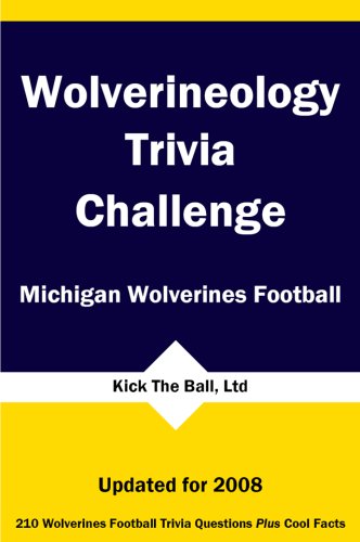 Stock image for Wolverineology Trivia Challenge: Michigan Wolverines Football for sale by Irish Booksellers