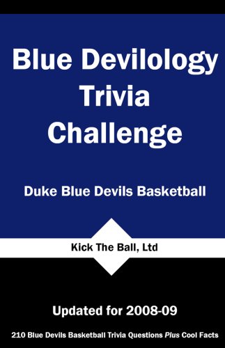 Beispielbild fr Blue Devilology Trivia Challenge: Duke Blue Devils Basketball zum Verkauf von ThriftBooks-Atlanta