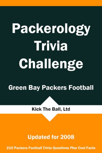 Stock image for Packerology Trivia Challenge: Green Bay Packers Football for sale by Wonder Book