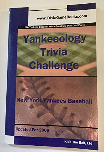 Stock image for Yankeeology Trivia Challenge: New York Yankees Baseball for sale by ThriftBooks-Dallas