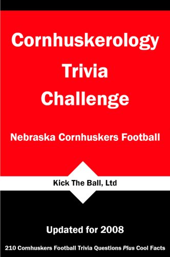 Stock image for Cornhuskerology Trivia Challenge: Nebraska Cornhuskers Football for sale by ThriftBooks-Dallas