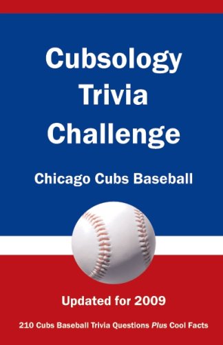 Stock image for Cubsology Trivia Challenge: Chicago Cubs Baseball for sale by ThriftBooks-Atlanta