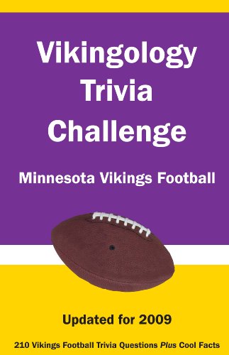 Beispielbild fr Vikingology Trivia Challenge: Minnesota Vikings Football zum Verkauf von Ergodebooks