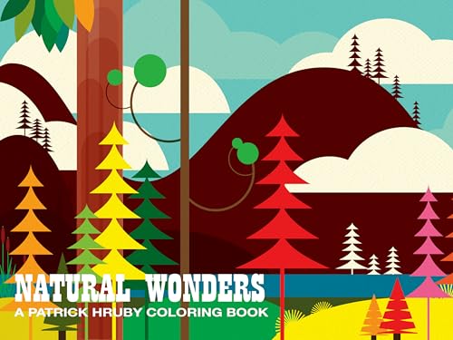 9781934429716: Natural Wonders A Patrick Hruby Coloring Book /anglais