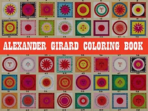 Beispielbild fr Alexander Girard Coloring Book zum Verkauf von Blackwell's