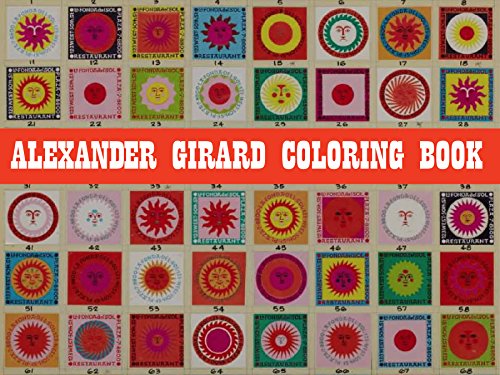 Stock image for Alexander Girard Coloring Book for sale by Blackwell's